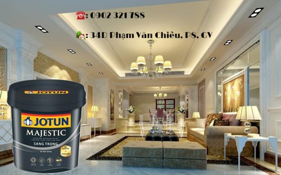 Sơn nước nội thất siêu cao cấp Majestic Bóng Sang trọng 5L