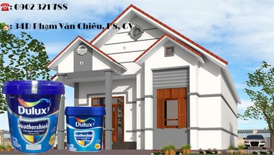 Sươn ngoại thất Dulux Weather Shield Colour Protect 5L