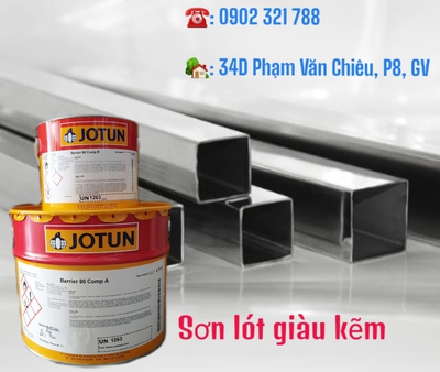 Sơn công nghiệp giàu kẽm Barrier 80 9L/TH