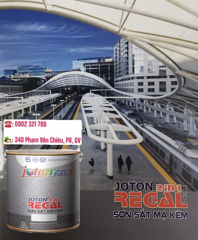 Sơn sắt ạ kẽm regal 2in1 của Joton 3l 
