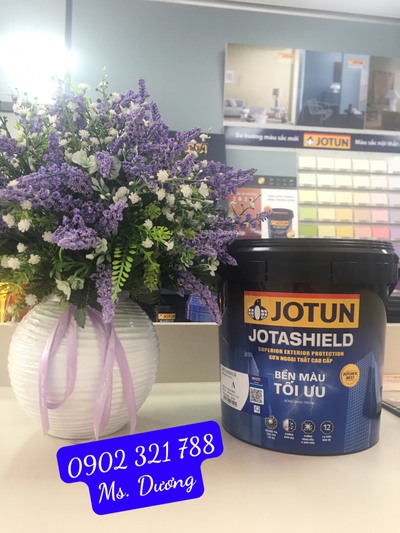 Sơn ngoại thất Jotashiled Bền màu tối ưu