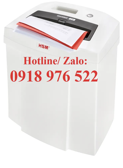 Máy hủy giấy dạng sợi HSM Securio C14 3.9mm.