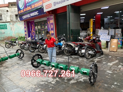 Máy gieo sạ lúa 6 trống loại cải tiến VMGH6 kéo tay