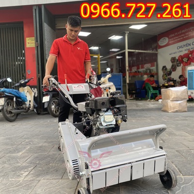 Máy cắt dọn cỏ hoang dại, dọn cỏ vườn sầu riêng trục băm MT70
