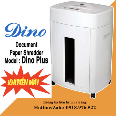 Máy hủy giấy Dino Plus