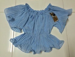 Ảnh số 29: Áo voan xanh - Giá: 50.000