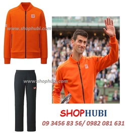 Ảnh số 4: Bộ quần áo khoác thi đấu Djokovic UNIQLO Roland Garros 2015 - Giá: 2.350.000