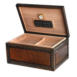 Ảnh số 1: Hộp đựng xì gà The Nottingham Cigar Humidor, 200 điếu, kiểu cổ điển - Giá: 8.500.000