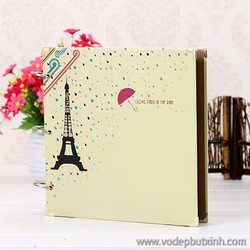 Ảnh số 13: Album DIY I Love Paris In The Rain 12 inch 60 trang K1142 900g. - Giá: 150.000