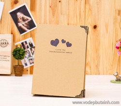 Ảnh số 74: Album DIY I Love You 10 inch kiểu đứng gáy càng cua 60 trang K1151 750g. - Giá: 140.000
