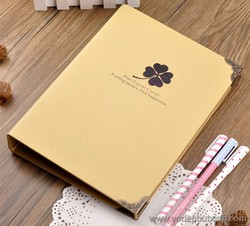 Ảnh số 82: Album DIY hình cỏ 4 lá 10 inch kiểu đứng gáy càng cua K1152 750g. - Giá: 140.000