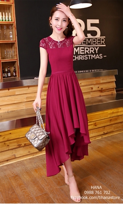 Ảnh số 91: Đầm dạ tiệc phối ren 1369180 - Giá: 225.000