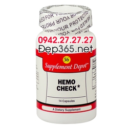 Ảnh số 1: Viên Uống Giúp Hỗ Trợ Bệnh Trĩ - Hemo Check - Nutrition Depot số 056 - Giá: 1.600.000