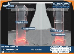 Ảnh số 4: Bục phát biểu làm theo mẫu