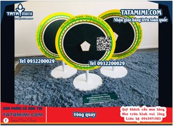 Ảnh số 3: Vòng quay đặt bàn dưới đất 