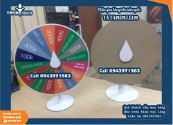 Ảnh số 1: Vòng quay đặt bàn dưới đất 