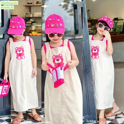 Ảnh số 10: set va gấu dâu kaki - Giá: 99.000