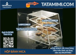 Ảnh số 3: Hộp mica đựng bánh ngọt