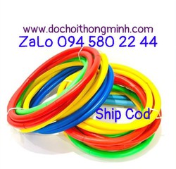 Vòng nhựa dạy học giáo dục thể chất cho học sinh lớp 4, vòng tập 40 cm bằng nhựa ship cod nhanh