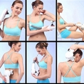 Máy massage cầm tay Nhật Bản, máy massage hồng ngoại, gối massage Nhật Bản, gối massage hồng ngoại 2 chiều massage
