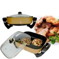 nồi lẩu điện Happy call mạ vàng, chảo lẩu điện hàn quốc