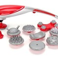 Máy mát xa toàn thân Hàn Quốc , máy mát xa massage rung cầm tay 7 đầu, 8 đầu, 10 đầu có hồng ngoại giảm đau mỏi cực tốt