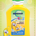 Sữa tắm gội cho trẻ SANOSAN Kids Shower Shampoo Banana 200ml