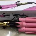 Máy làm xoăn 3 ống, lô uốn điện 10 ống, lược điện, dập xù, máy sấy tạo kiểu mới, máy làm xoăn uốn cụp sấy phồng đa năng