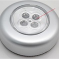 Đèn 4 led dán tường, tủ quần áo, cốp xe tiện lợi