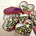 Quà tặng socola tình yêu, socola valentine hand made, bán buôn bán lẻ socola hand made tại Hải Phòng