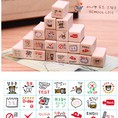 Con dấu gỗ hình tháp Eiffel K0786