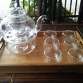Bộ ấm trà thủy tinh