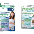 Vitamin Pregnacare số 1 Anh cho mẹ bầu và bà mẹ đang cho con bú.