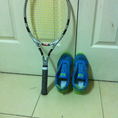 Thanh lí vợt tennis và giày 1,7M giá bằng 30% giá mua mới