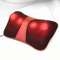 Gối massage hồng ngoại Pl818 màu đỏ mận, đai massge rung giảm béo,máy massage rung bụng giảm mỡ bụng hiệu quả
