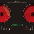 Bếp hồng ngoại đôi green life GL6868