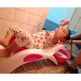 Ghế gội đầu cho bé