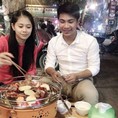 Bếp nướng than hoa bếp nướng than củi bn300, bêp nương k kói