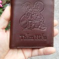 Ví nam da bò Miễn phí in tên, 12 con giáp...lên ví.
