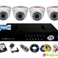 Bộ Camera Giám Sát Công Nghệ AHD A237 Giá cực rẻ tại Hà Nội