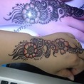 Vẽ henna tato ở hà nội