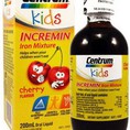 Centrum Kids Incremin 200ml Vitamin dành cho bé biếng ăn