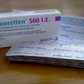 D Fluoretten 500 IE Sanofi hàng xách tay Đức