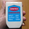 Bộ chuyển điện từ 110v sang 220 v và ngược lại từ 220v sang 110v Robotech 1500W Giá Cực Rẻ Long Biên, Đống Đa.