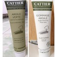 Bộ Tẩy da chết Mặt nạ đất sét xanh Cattier