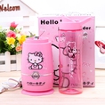 Máy xay sinh tố Hello Kitty loại 1 cốc màu hồng
