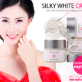 Kem dưỡng trắng da vượt trội Silky White Cream an toàn và hiệu quả chỉ sau 2 đến 4 tuần sử dụng Placenta và Collagen