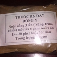 Thuốc trị đau dạ dày đông y gia truyền