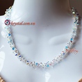 Vòng cổ pha lê Swarovski trang sức tuyệt vời cho phái đẹp