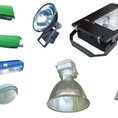 Đèn cao áp chiếu sáng nhà xưởng highbay treo thả trần metal và LED nhà xưởng